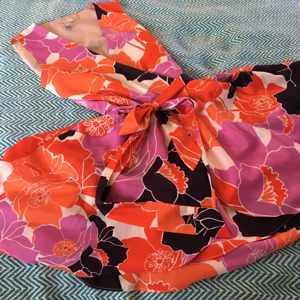 Banana Republic Colorful Layered Dress Size 6P